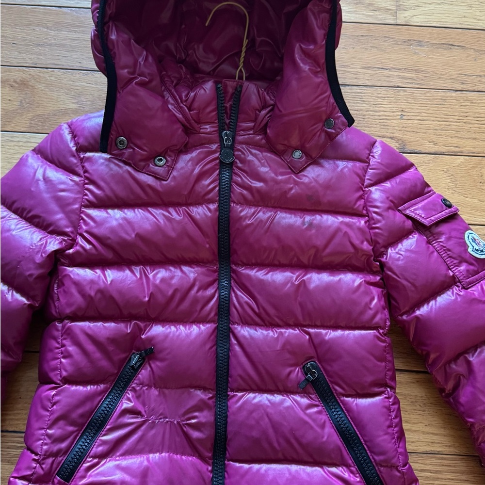 Moncler Kids Puffer Jacket - Fuchsia